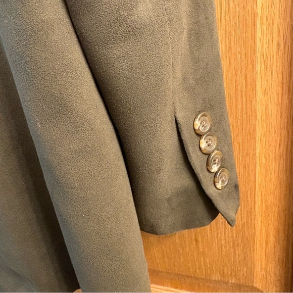 Lauren By Ralph Lauren Brown Suede Polyester Blazer Jacket Sport Coat Men's 40S - Picture 3 of 8